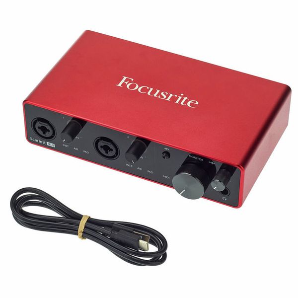 Focusrite_Scarlett_4i4 (3rd Gen)_Carte Son Professionnelle