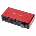 Focusrite_Scarlett_2i2 (3rd Gen)_Carte Son Professionnelle à 2 canaux avec port USB-C