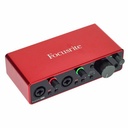 Focusrite_Scarlett_2i2 (3rd Gen)_Carte Son Professionnelle à 2 canaux avec port USB-C