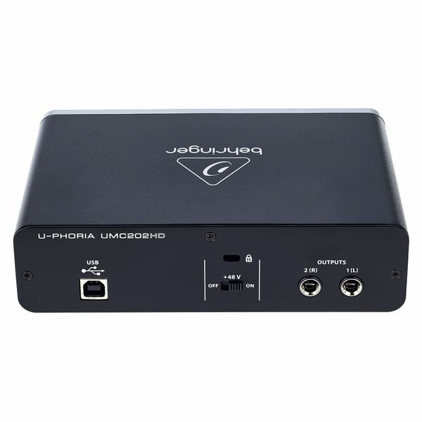Behringer_U-Phoria_UMC202HD_Carte Son Professionnelle