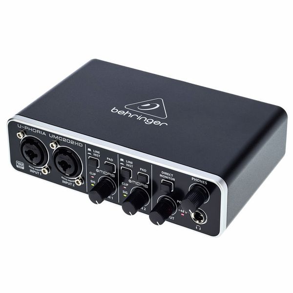 Behringer_U-Phoria_UMC202HD_Carte Son Professionnelle