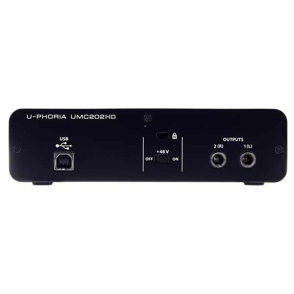 Behringer_U-Phoria_UMC202HD_Carte Son Professionnelle