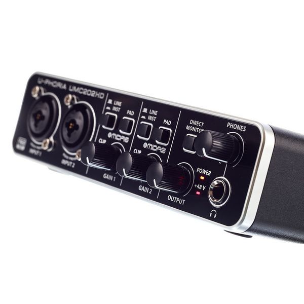 Behringer_U-Phoria_UMC202HD_Carte Son Professionnelle