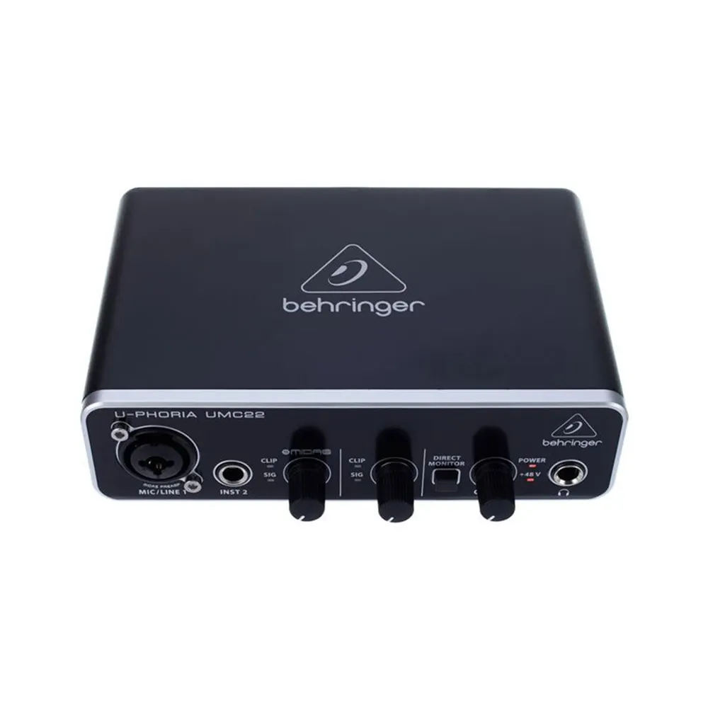 Behringer_U-Phoria_UMC22_Carte Son Professionnelle solo