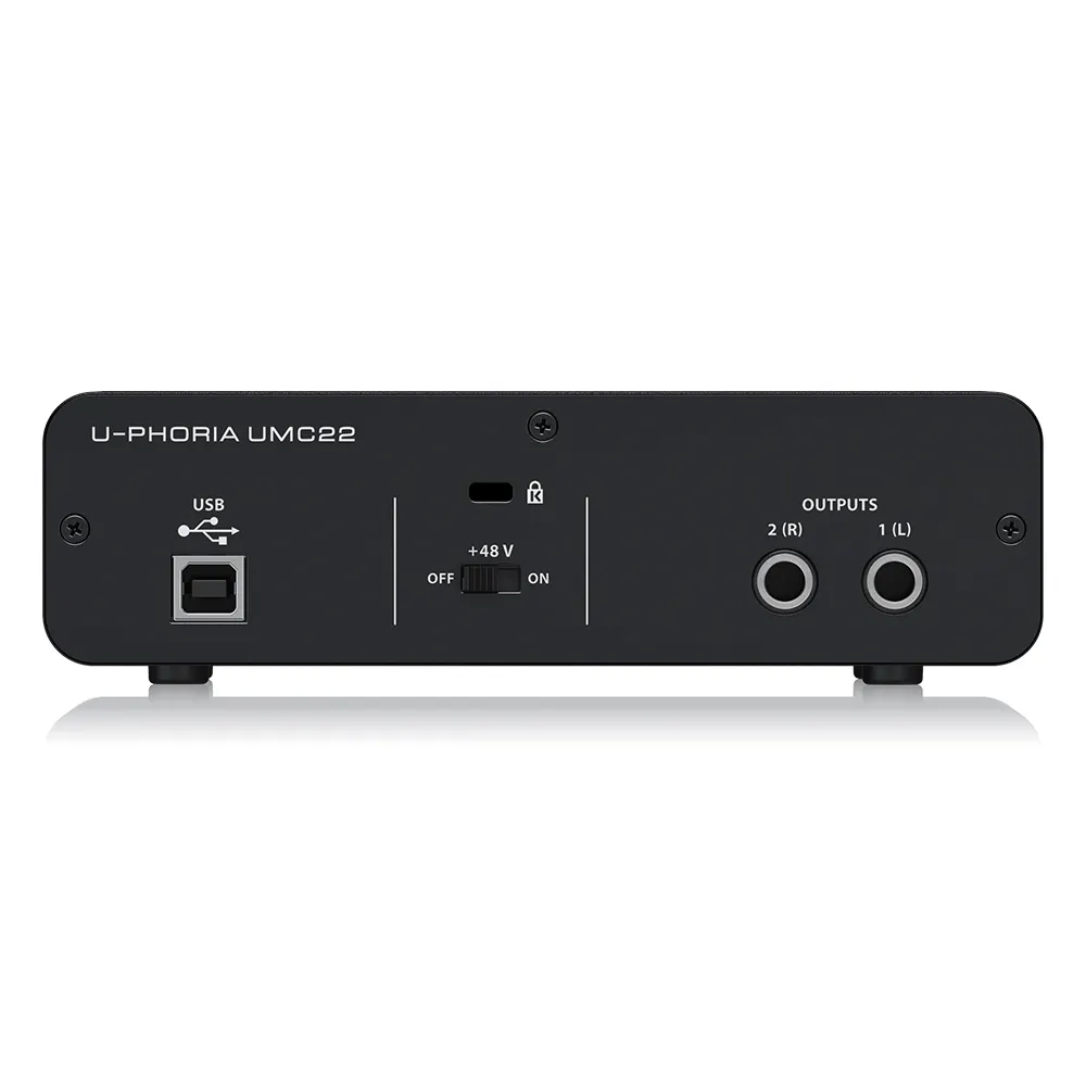 Behringer_U-Phoria_UMC22_Carte Son Professionnelle solo