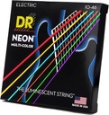 DR_NEON_NMCE-10-46_Jeu de 6 cordes Multi-couleurs pour guitare électrique