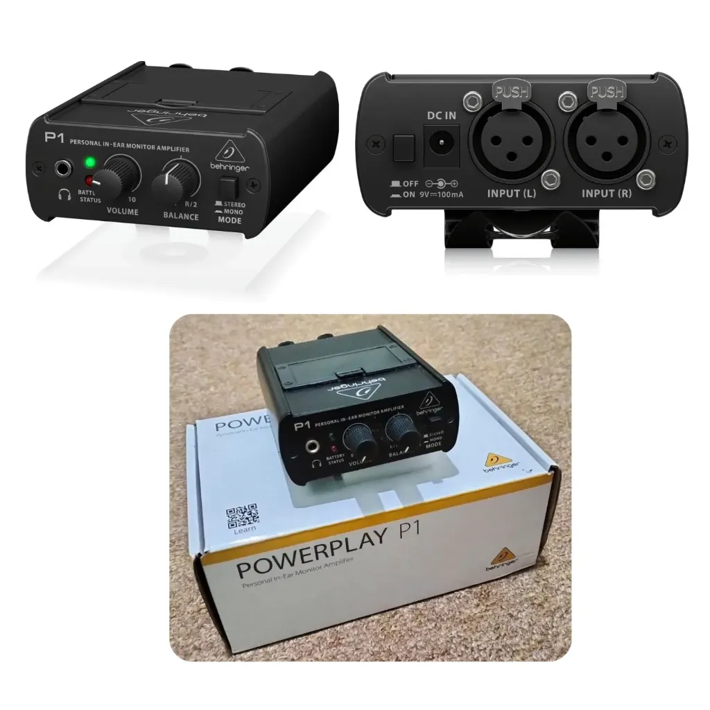 Behringer_Powerplay P1_Amplificateur pour casque/écouteurs intra-auriculaires.