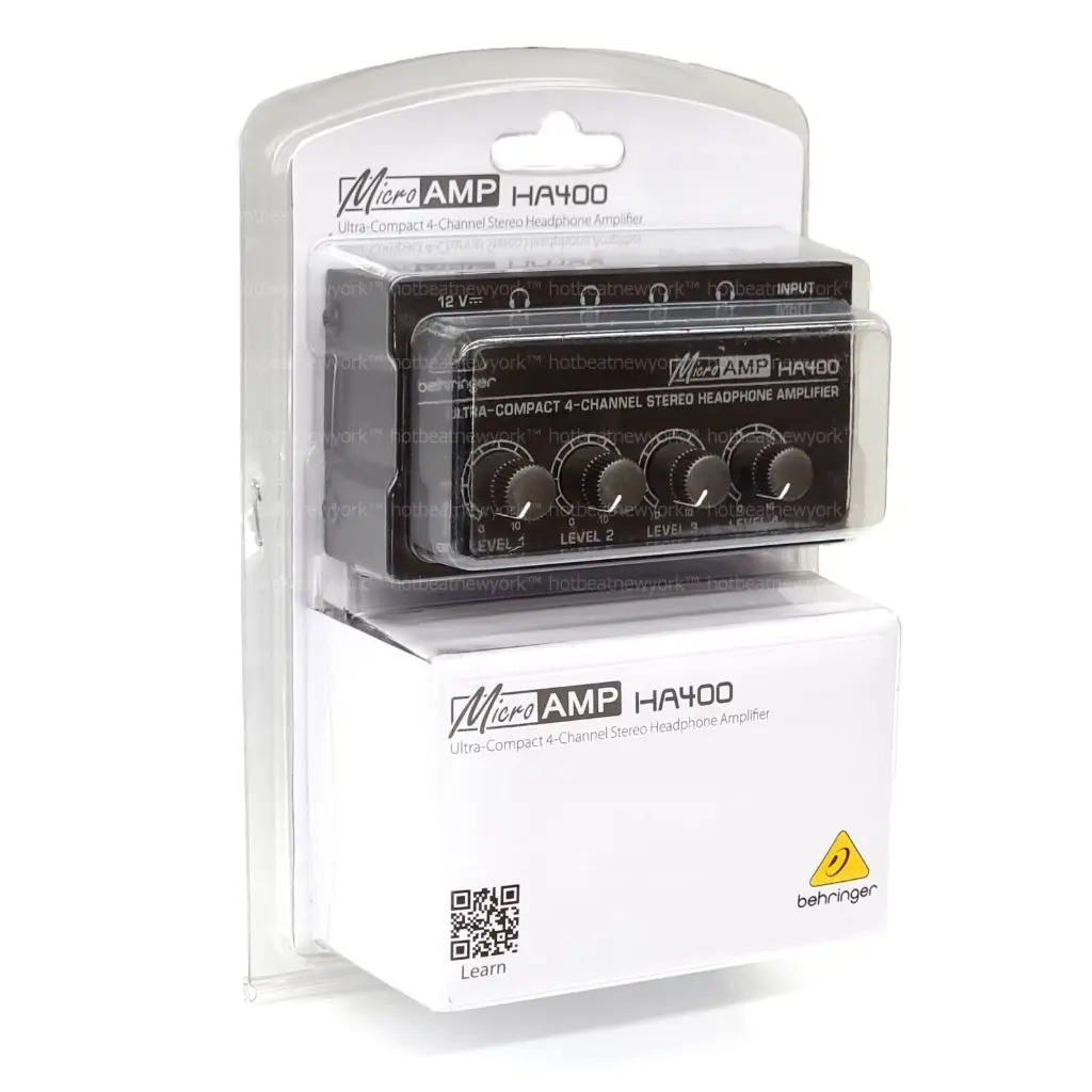 Behringer HA400_Amplificateur casque compact 4 canaux