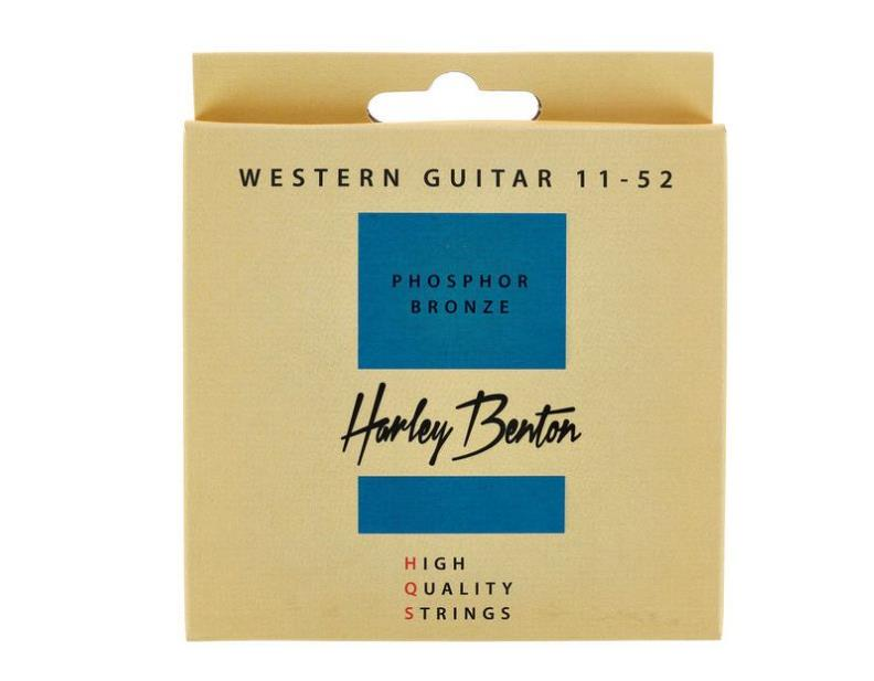 Harley Benton_HQS_WE_11-52_Jeu de 6 cordes pour guitare acoustique