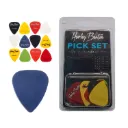 Harley Benton_Nylon1_MIXTE_Jeu de 12 médiators d'épaisseurs différentes multicolores