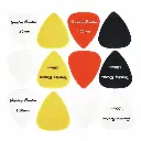 Harley Benton_Nylon150_Jeu de 12 médiators multicolores épaisseur 1,50mm