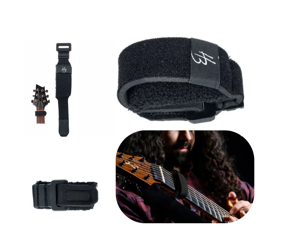 Harley Benton_Atténuateur de cordes (Taille M) pour Guitare Basse 5 cordes et Guitare classique