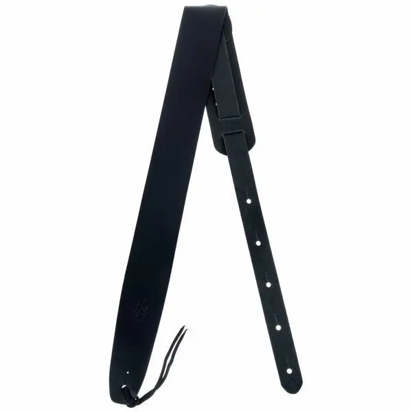 Harley Benton_6BK_Sangle/Bandoulière en Cuir épais pour guitare Basse, électrique et acoustique