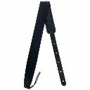 Harley Benton_6BK_Sangle/Bandoulière en Cuir épais pour guitare Basse, électrique et acoustique