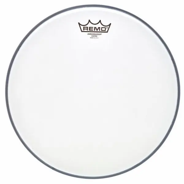 REMO_AMBASSADOR_Coated_SABLEE_Peau de Frappe caisse claire 13"