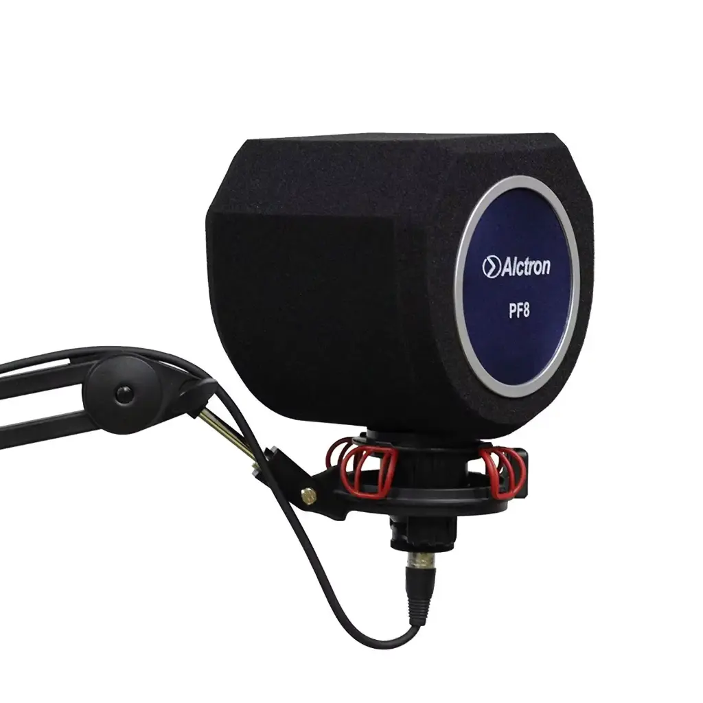 Alctron_PF8_Filtre anti-Pop acoustique en mousse professionnel pour Studio