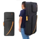 TZ5025N_Housse à Dos/Bandoulière Noire pour piano de scène 61 Touches