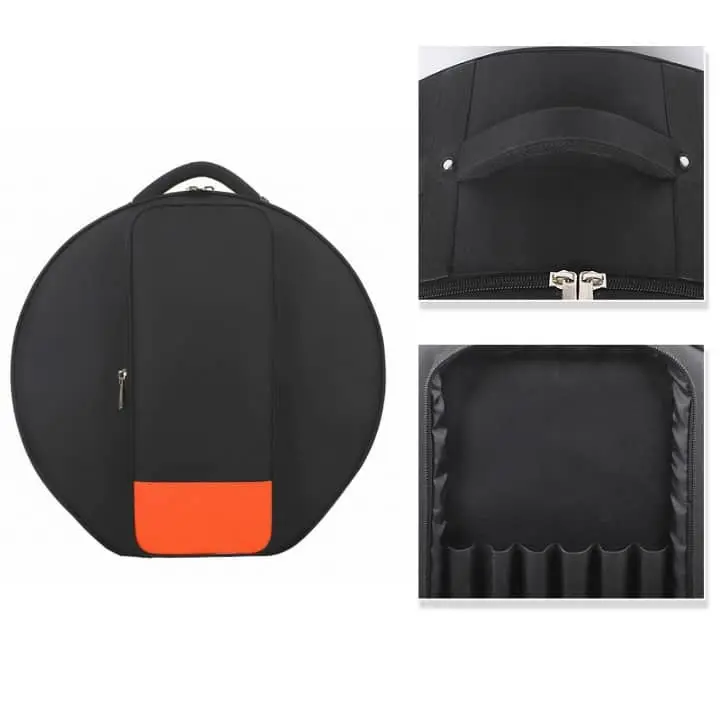 TZ6045NR_Housse à Dos de Caisse Claire avec Poche de rangement 3 paires de Baguettes_13''/14"/15"