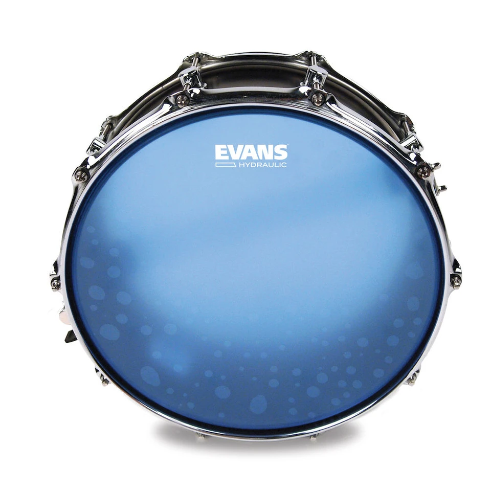 Evans_Hydraulic_Bleu_Peau de caisse claire 14''