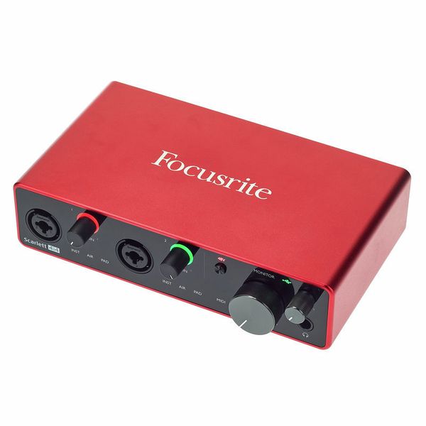 Focusrite_Scarlett_4i4 (3rd Gen)_Carte Son Professionnelle à 4 canaux avec port USB-C
