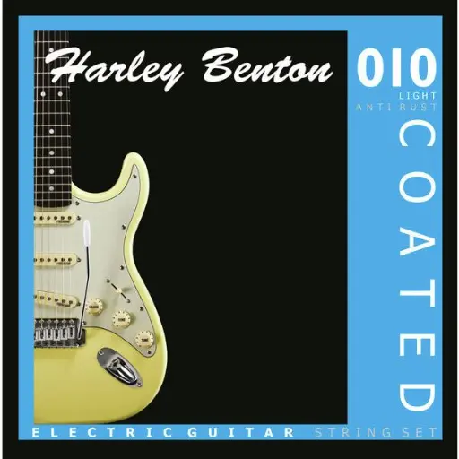 Harley Benton_Coated_010_Jeu de 6 cordes pour guitare électrique
